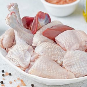 chicken cut large size briyani with skin