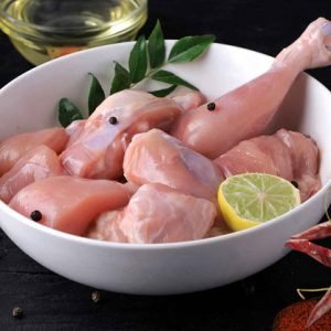country chicken nattu kozhi without skin cut raw
