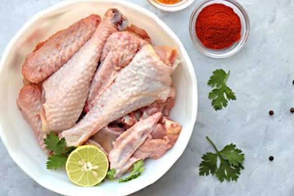 country chicken nattu kozhi with skin meat
