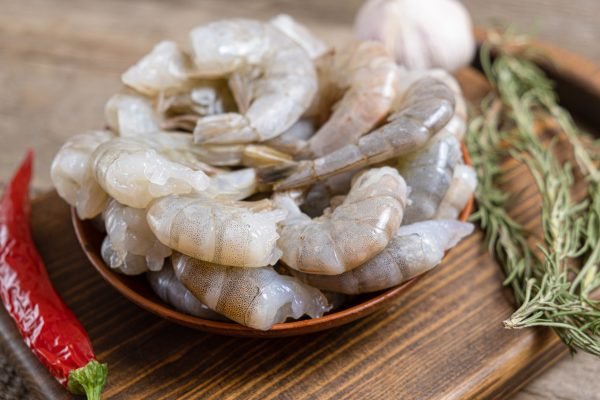 Large White Prawns, white Shrimps