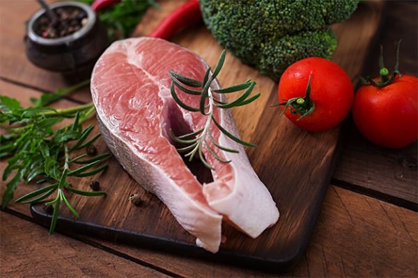 sea bass koduva fish slice