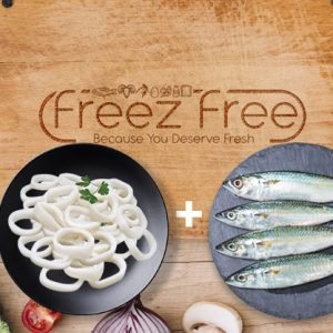 squid with ayila fish combo